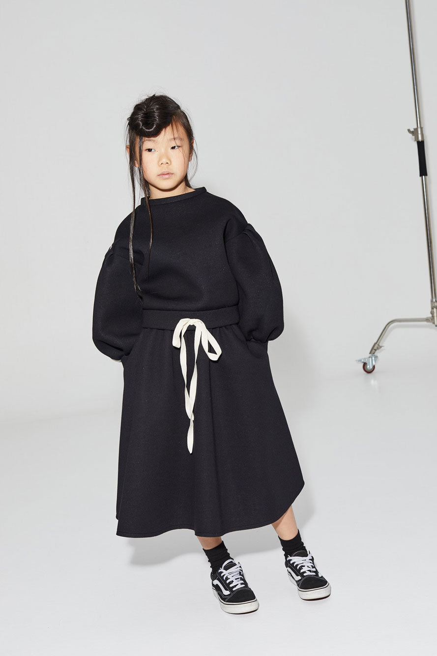 Little Creative Factory Black Neoprene Dress