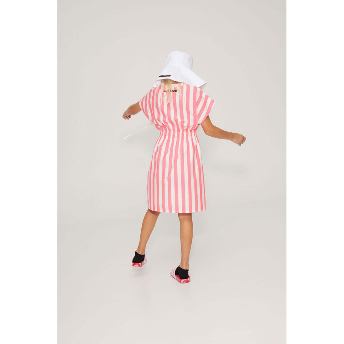 Little Creative Factory Soft Pink Striped Dress