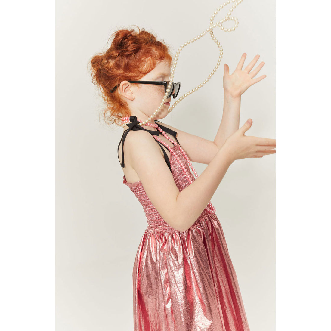 Little Creative Factory Pink Wonderland Strap Dress