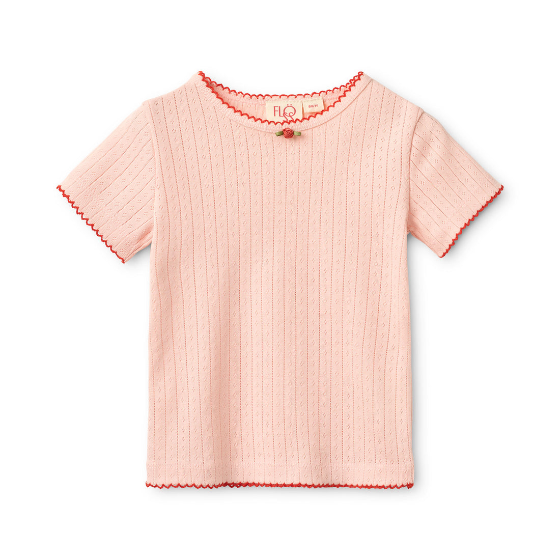 Floss Soft Rose Liva Pointelle Tee