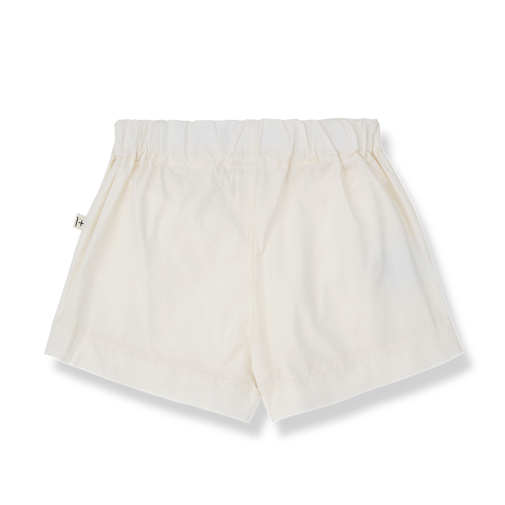 1+ In The Family Off White Llonga Baby Short
