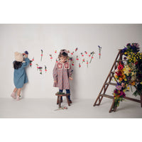 Louise Misha Blush Floral World Warise Dress