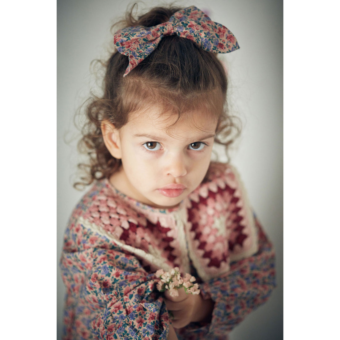 Louise Misha Blush Floral World Warise Dress