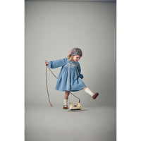 Louise Misha Light Blue Chambray Linoa Dress