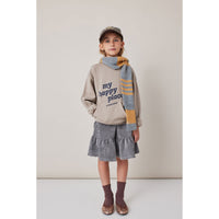 Tocoto Vintage Brown My Happy Place Pocket Sweatshirt