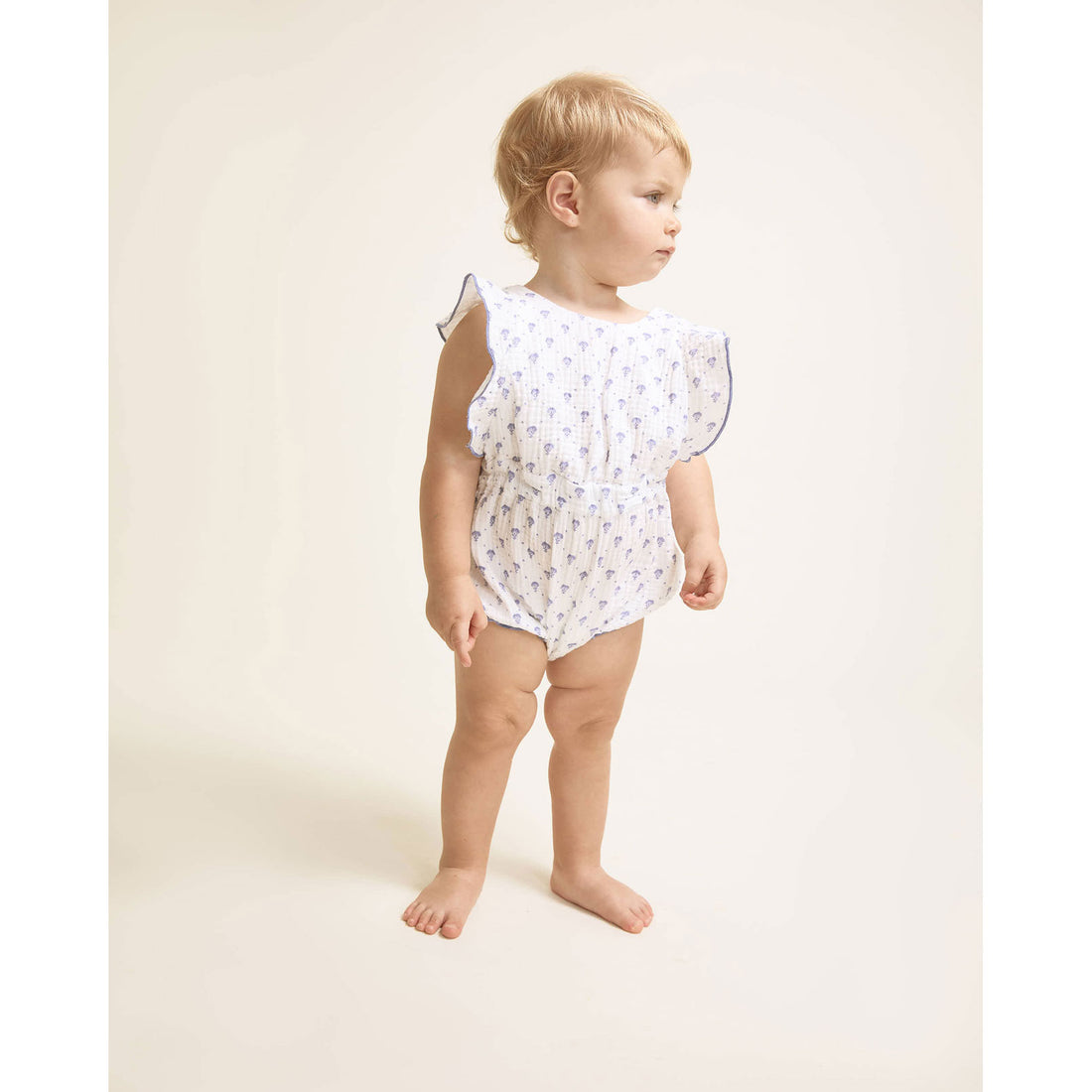 Buho Ocean Blue Bali Romper