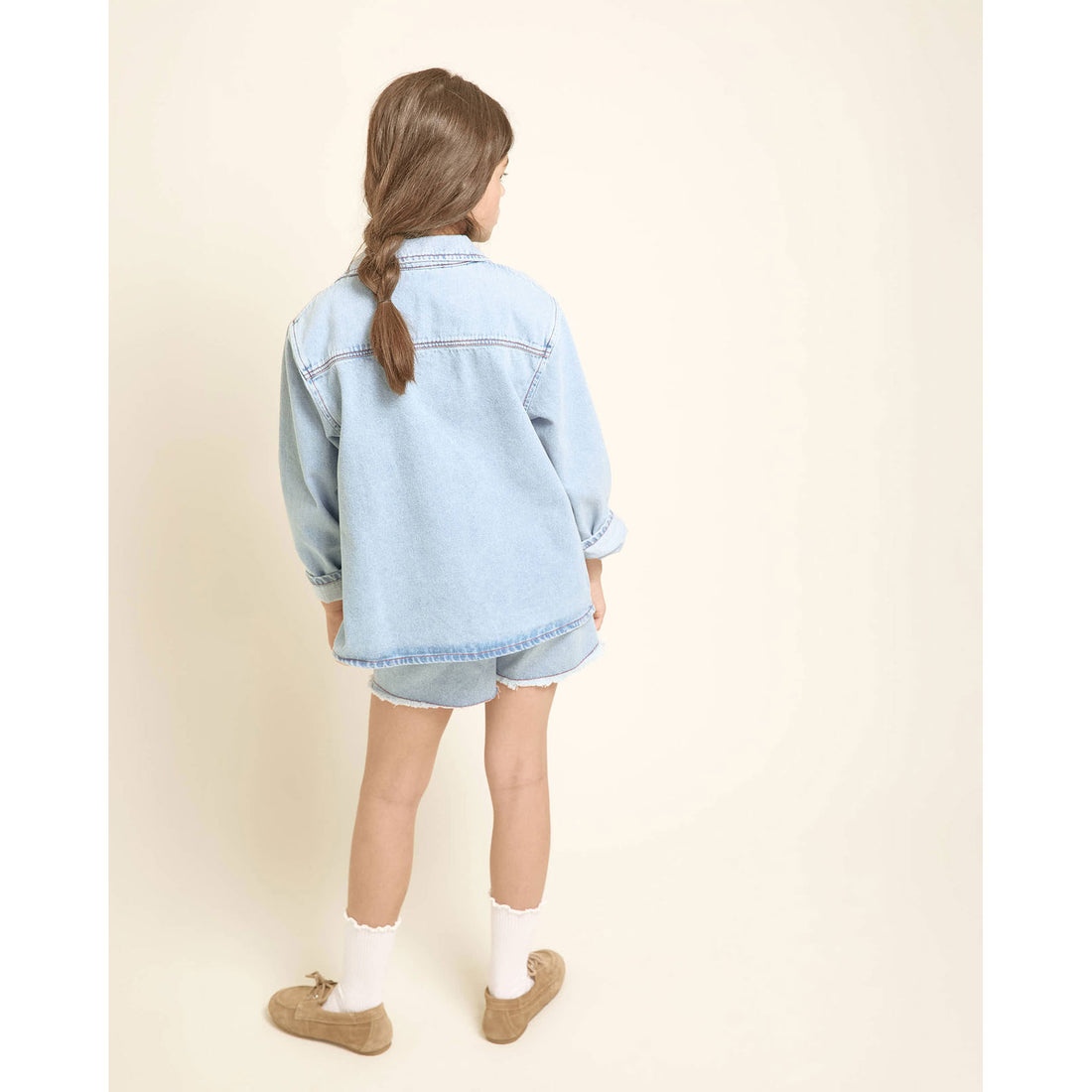 Buho Denim Bleach Denim Short
