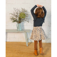 Buho Cream Pink Cottage Skirt