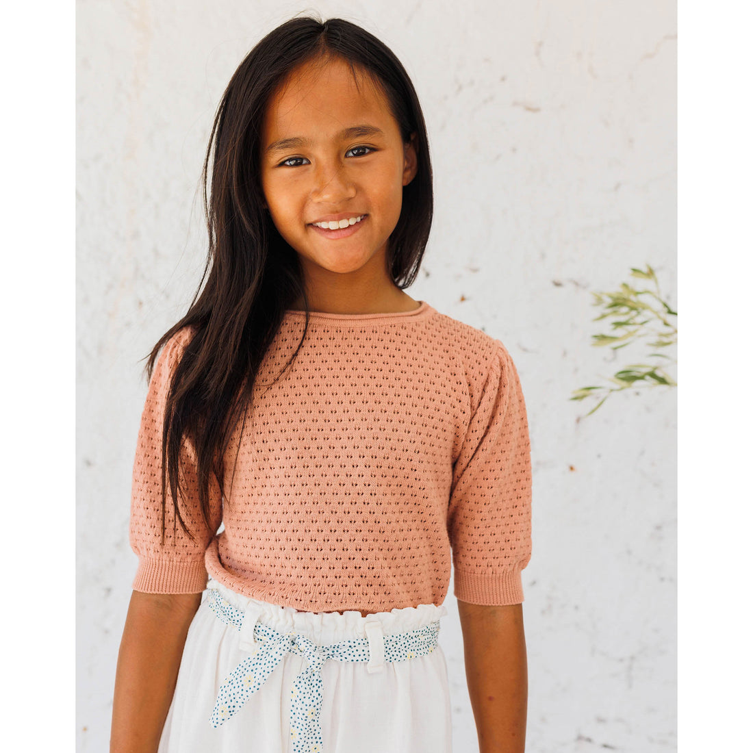 Buho Rose Clay Boho Sweater