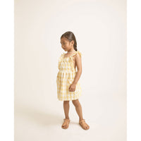 Buho Sun Gingham Dress