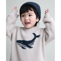 Buho Natural  Whale Sweater