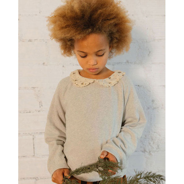 Buho Light Grey Romance Sweatshirt