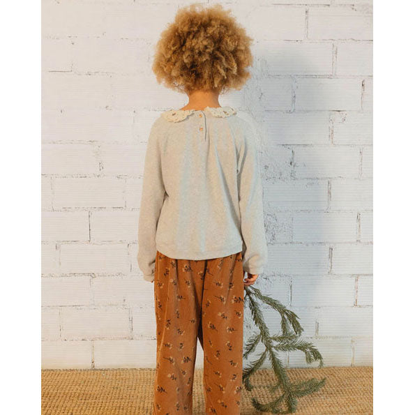 Buho Light Grey Romance Sweatshirt