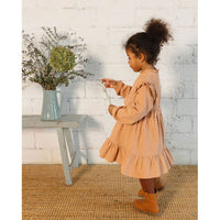 Buho Apple Blossom Soft Velour Dress