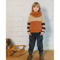 Buho Blue Bands Sweater