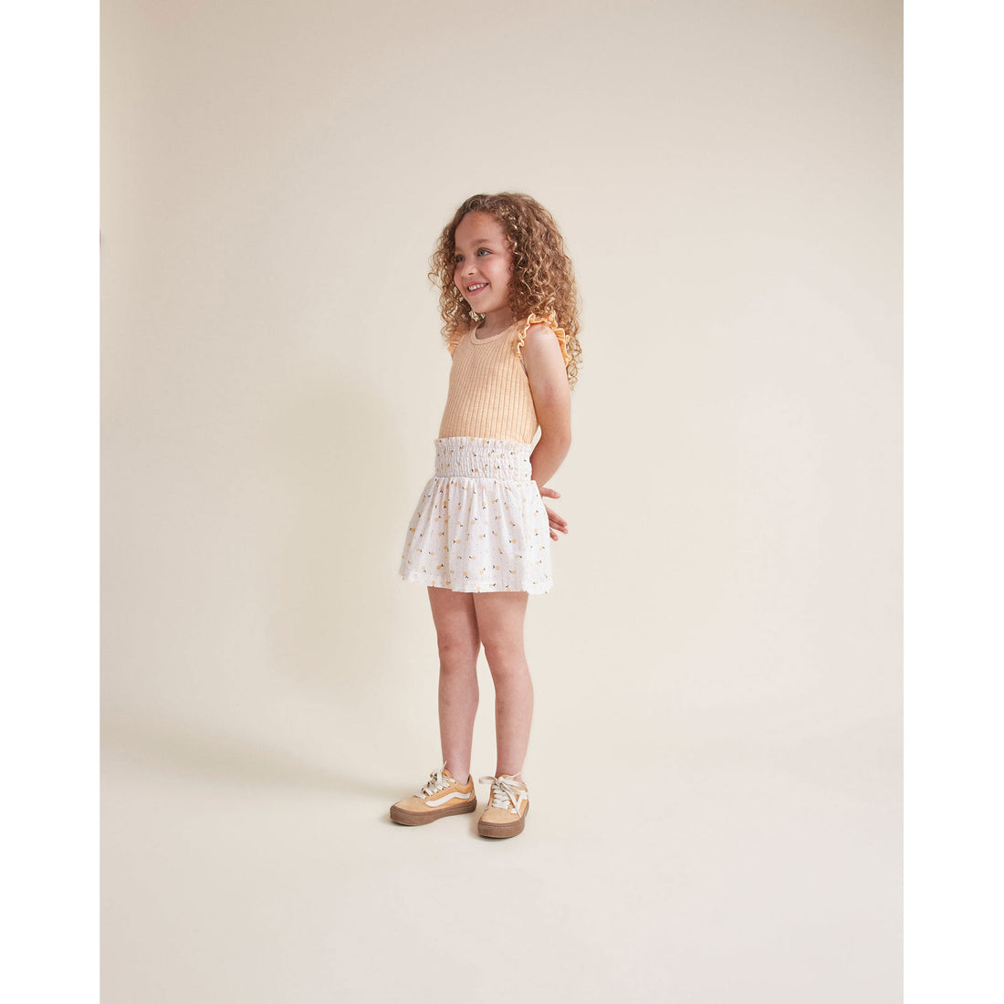Buho Ivory Sweet Pears Skirt
