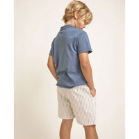 Buho Navy Pocket Polo