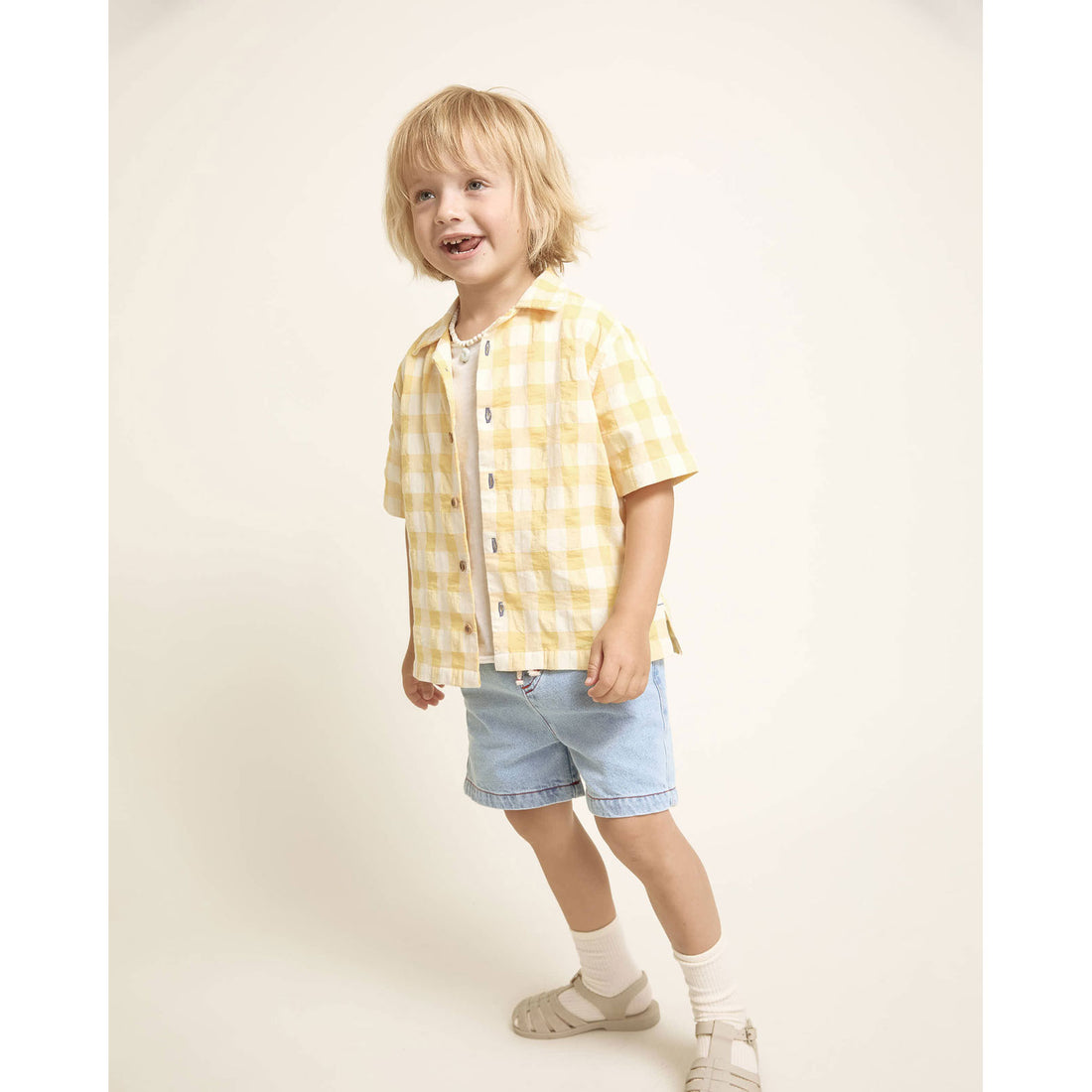 Buho  Sun Gingham Shirt