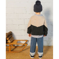 Buho Cream Two Tone Awesome Sweatshirt