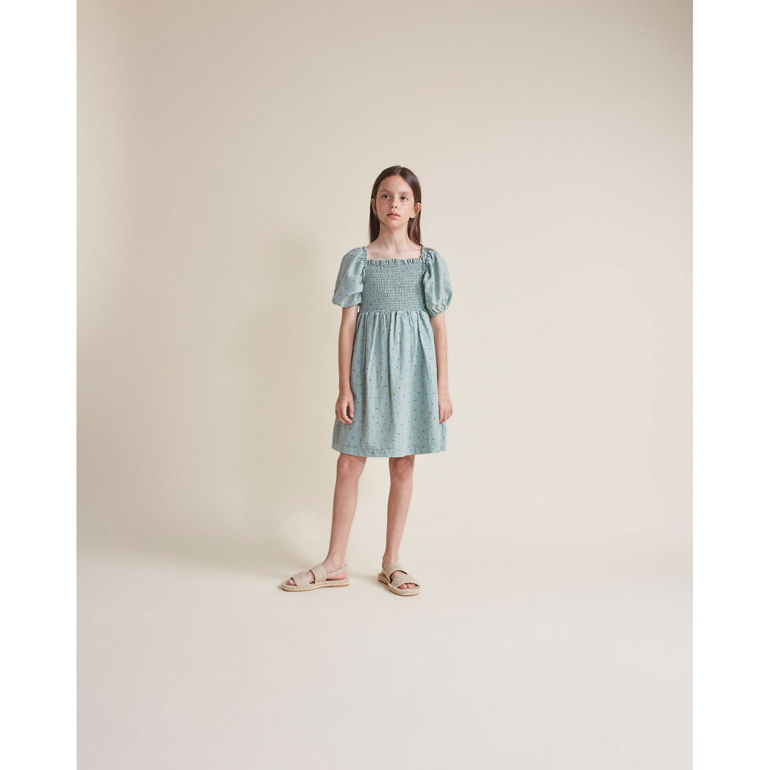 Buho Sage Green Sweet Pears Dress