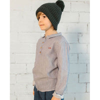 Buho Blue Stripes Shirt