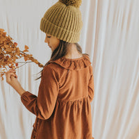 Buho Brick Mini Check Dress