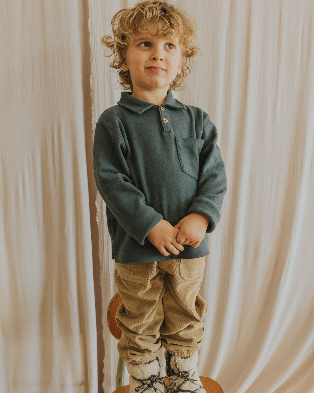 Buho Deep Forest Fall Polo