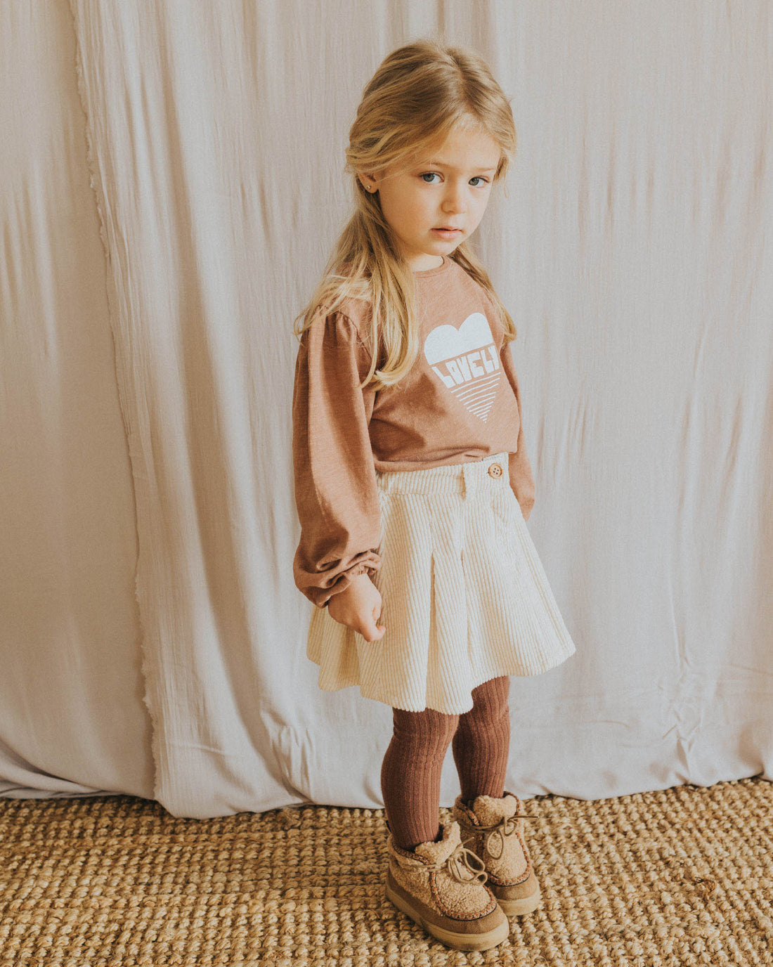 Buho Sand Box Pleat Skirt