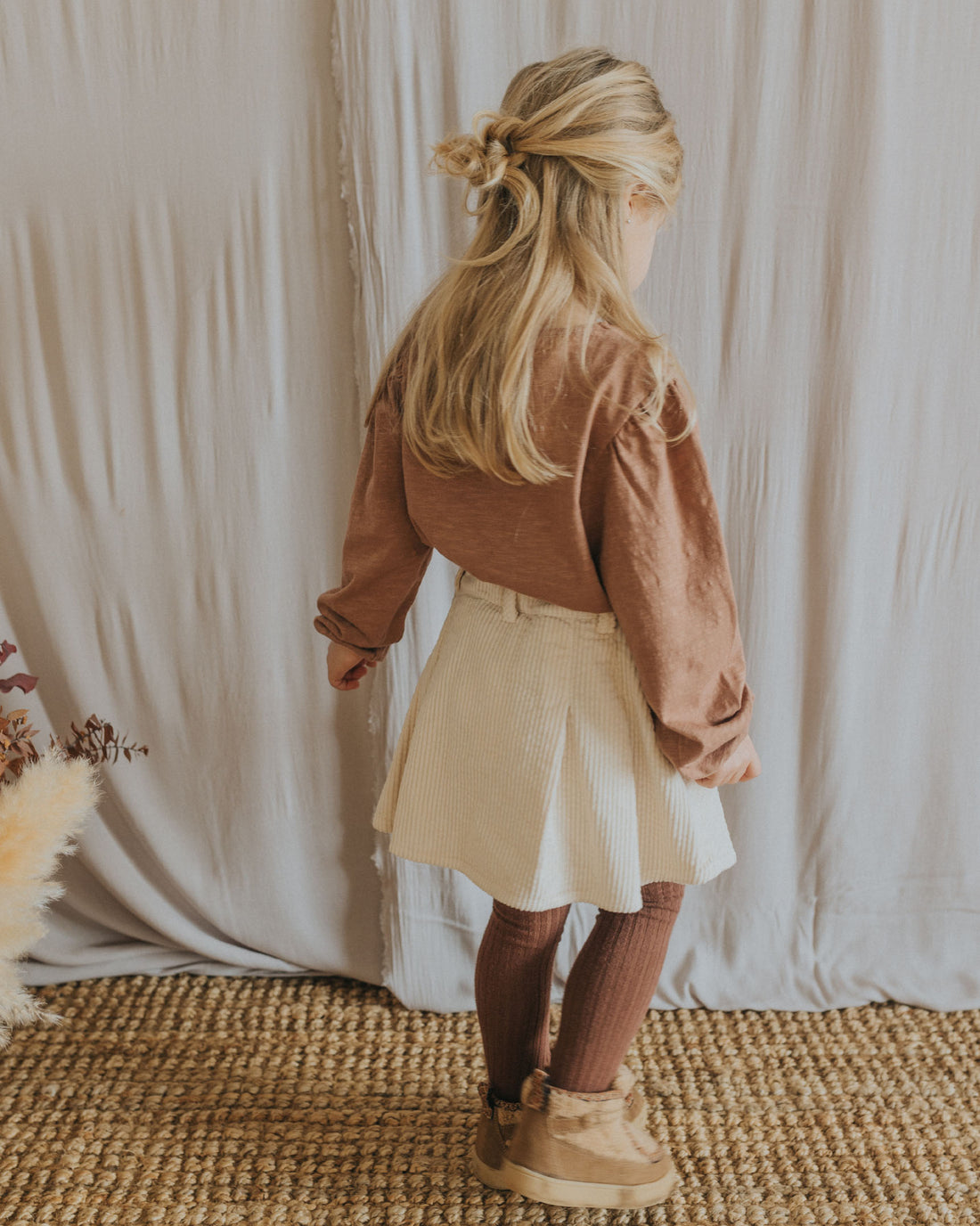 Buho Sand Box Pleat Skirt
