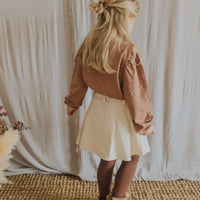 Buho Sand Box Pleat Skirt