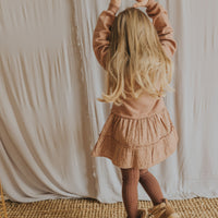 Buho Cocoa Dots Combi Dress