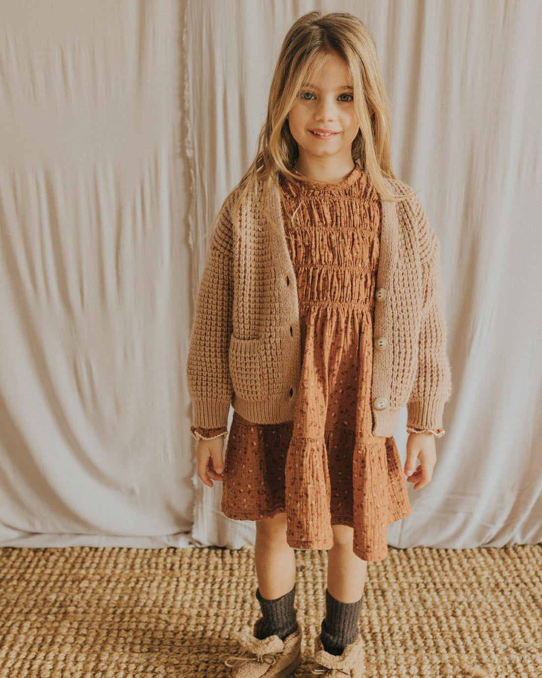 Buho Cinnamon Garden Dress