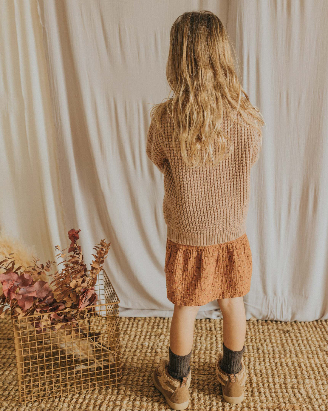 Buho Cinnamon Garden Dress