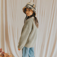 Buho Eucalyptus Pockets Cardigan