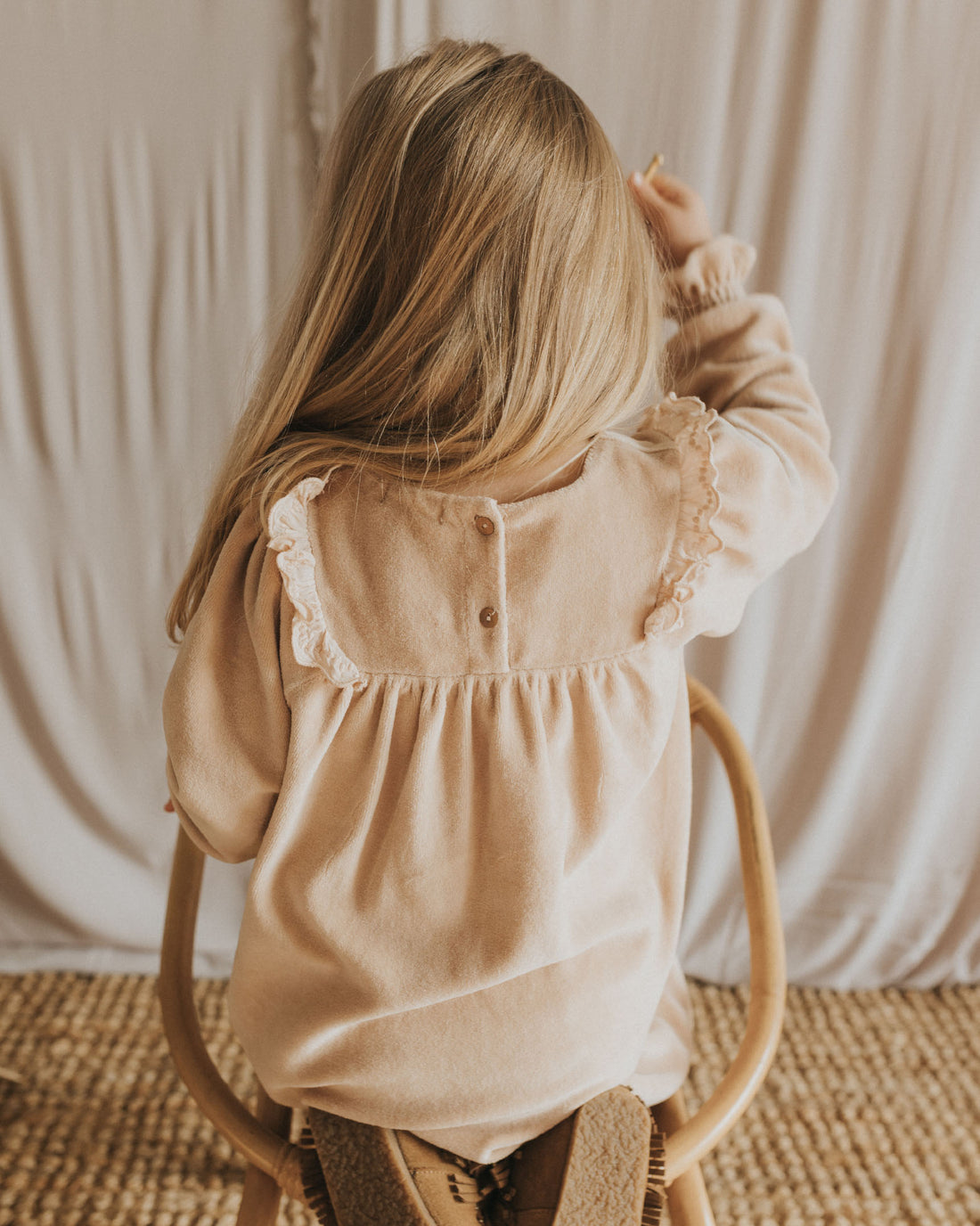 Buho Madacamia Velvet Dress