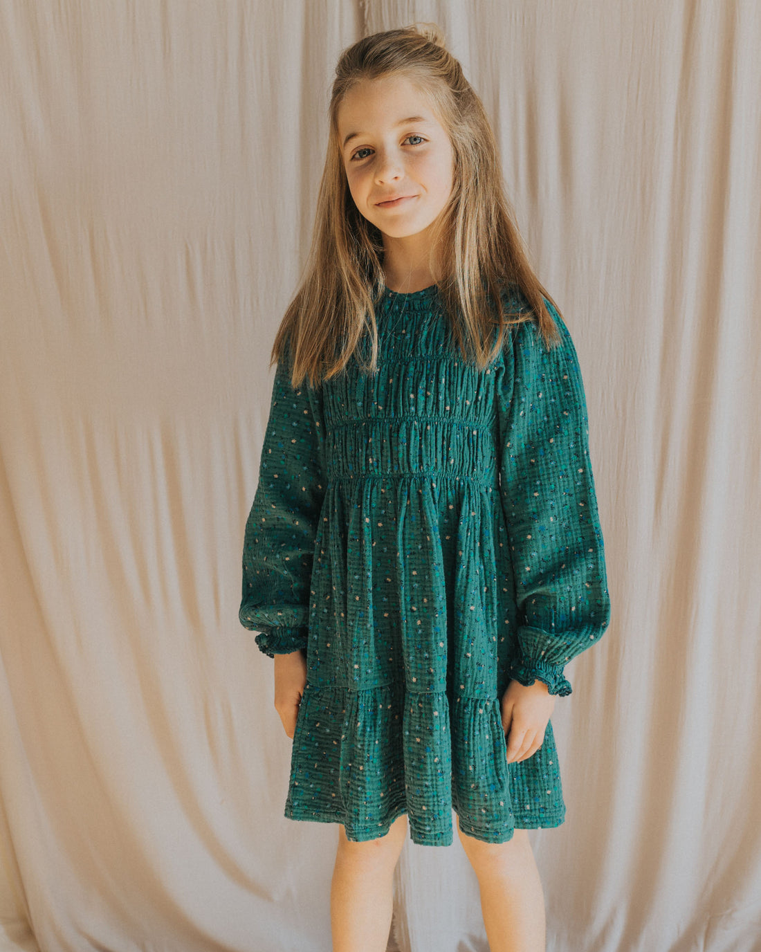 Buho Emerald Garden Dress