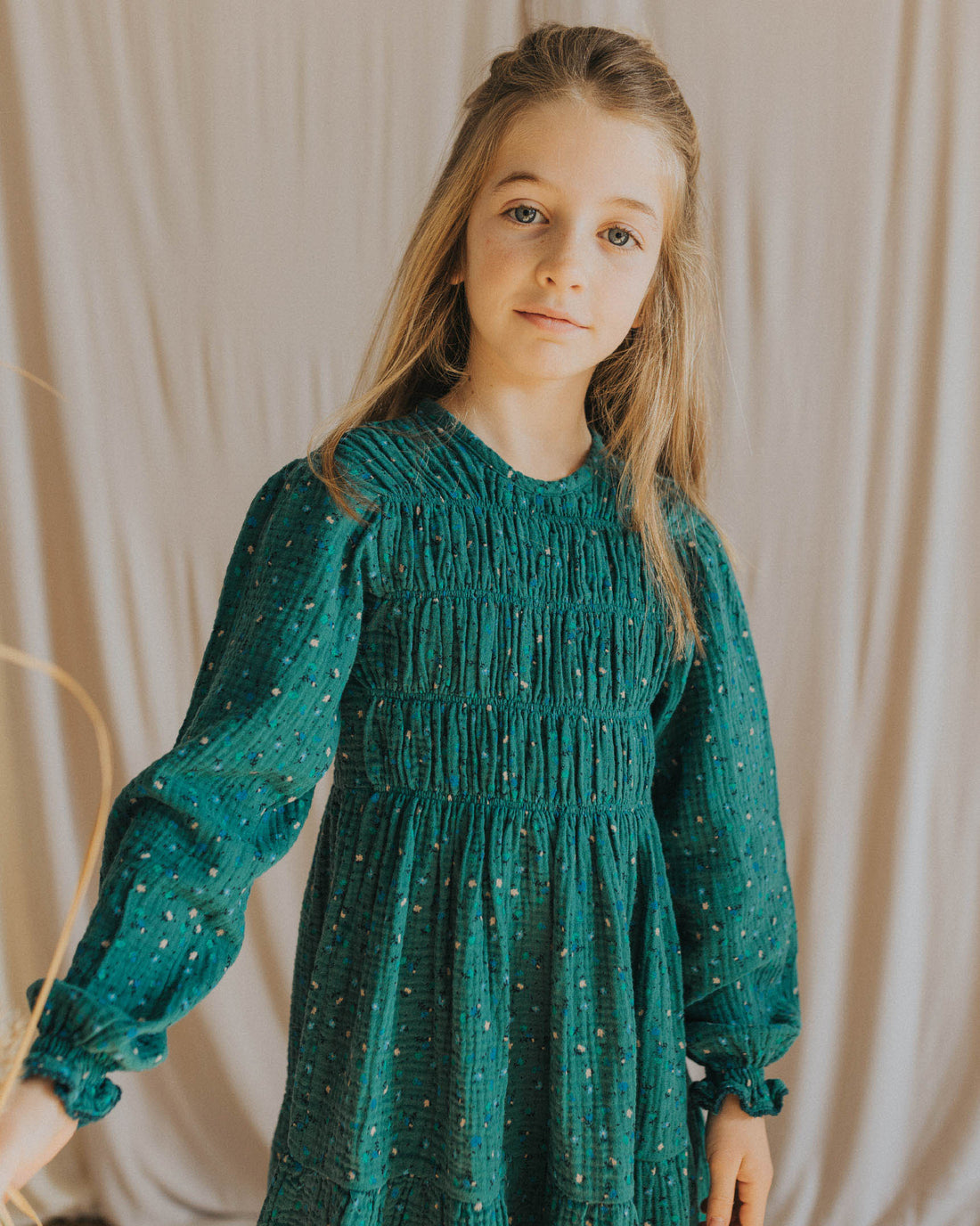 Buho Emerald Garden Dress