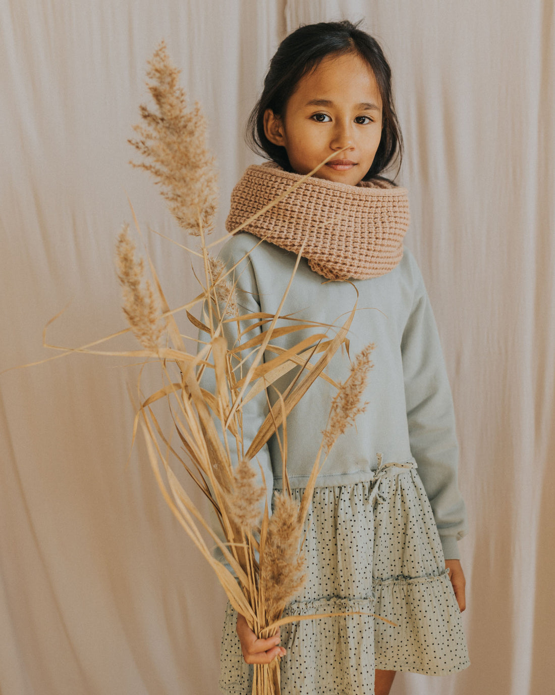 Buho Eucalyptus Dots Combi Dress