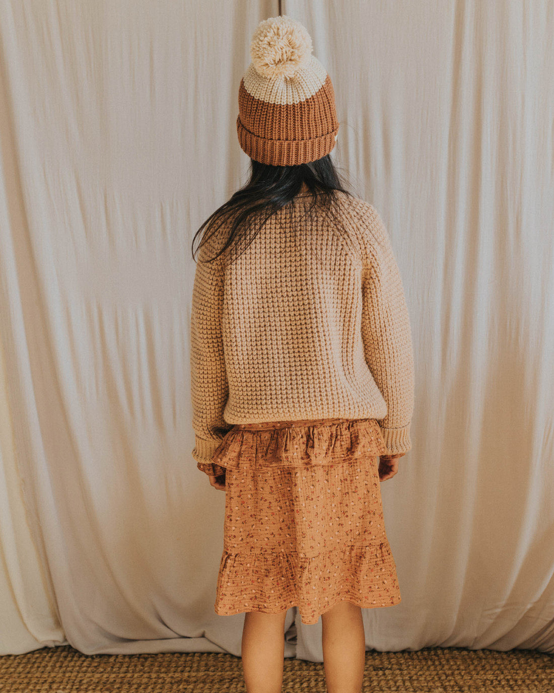 Buho Antic Rose Soft Knit Sweater