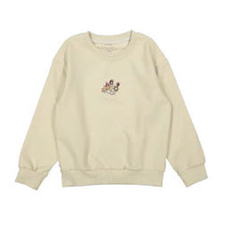 Lovely Littles The Embroidered Sweatshirt - Flower