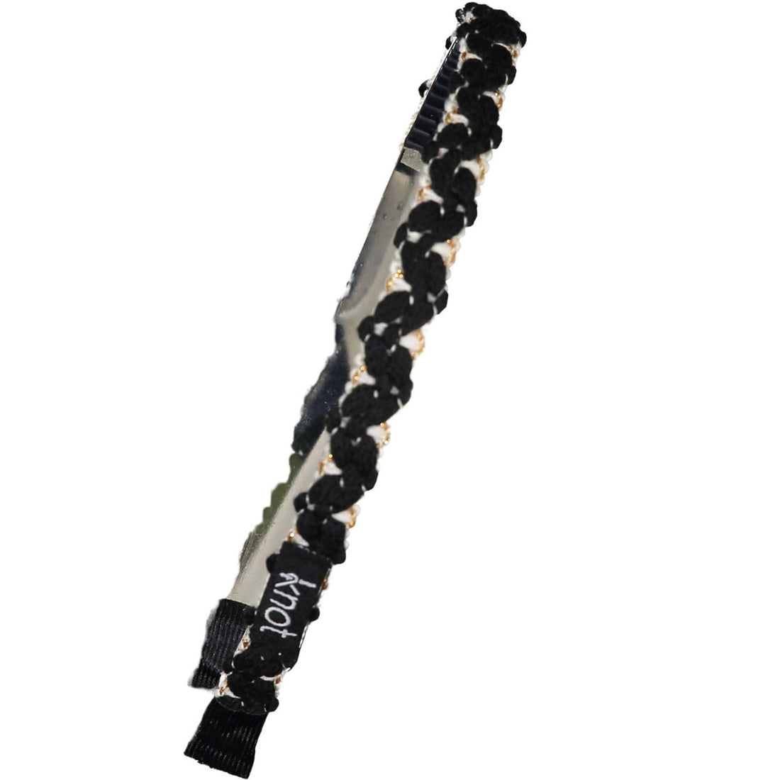 Knot Hairbands Black Loop Trim Headband