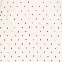Lovely Littles Burgundy Damask - The Printed Romper