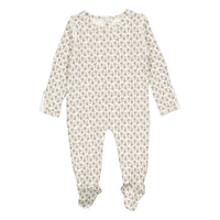 Lovely Littles Green Willow - The Printed Romper