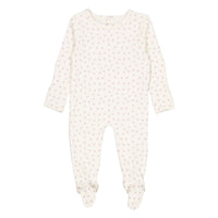 Lovely Littles Blue Roseberry - The Printed Romper