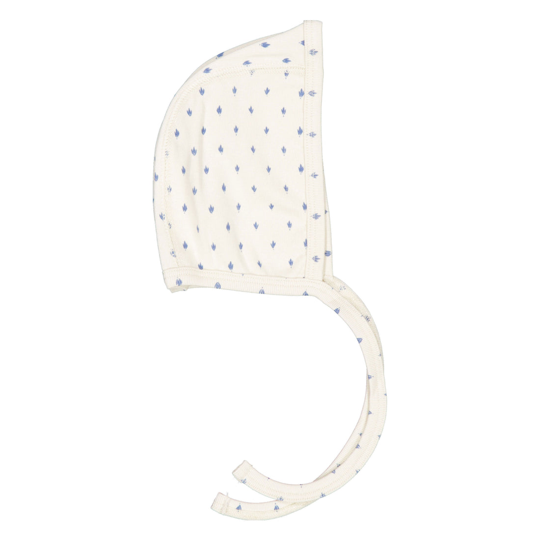 Lovely Littles Blue Damask - The Printed Bonnet