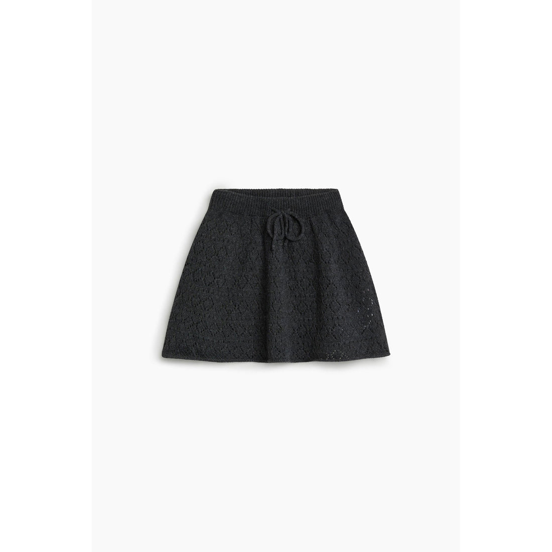 The New Society Dark Grey Melange Luma Skirt