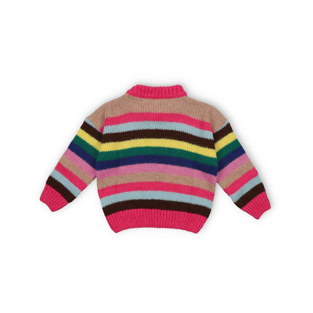 The New Society Fucsia Bloom Lund Pullover