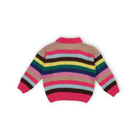 The New Society Fucsia Bloom Lund Pullover