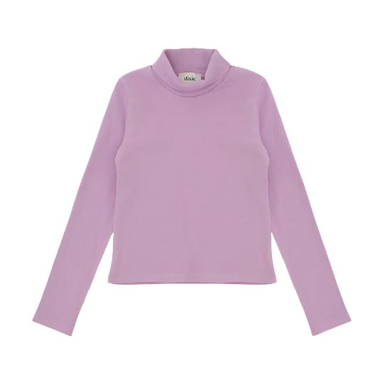 Dixie Violet Ribbed Turtleneck