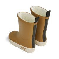 Liewood Golden Caramel/ Sandy Thermo Rainboots